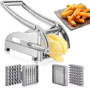 coupe frites en acier inoxydable
